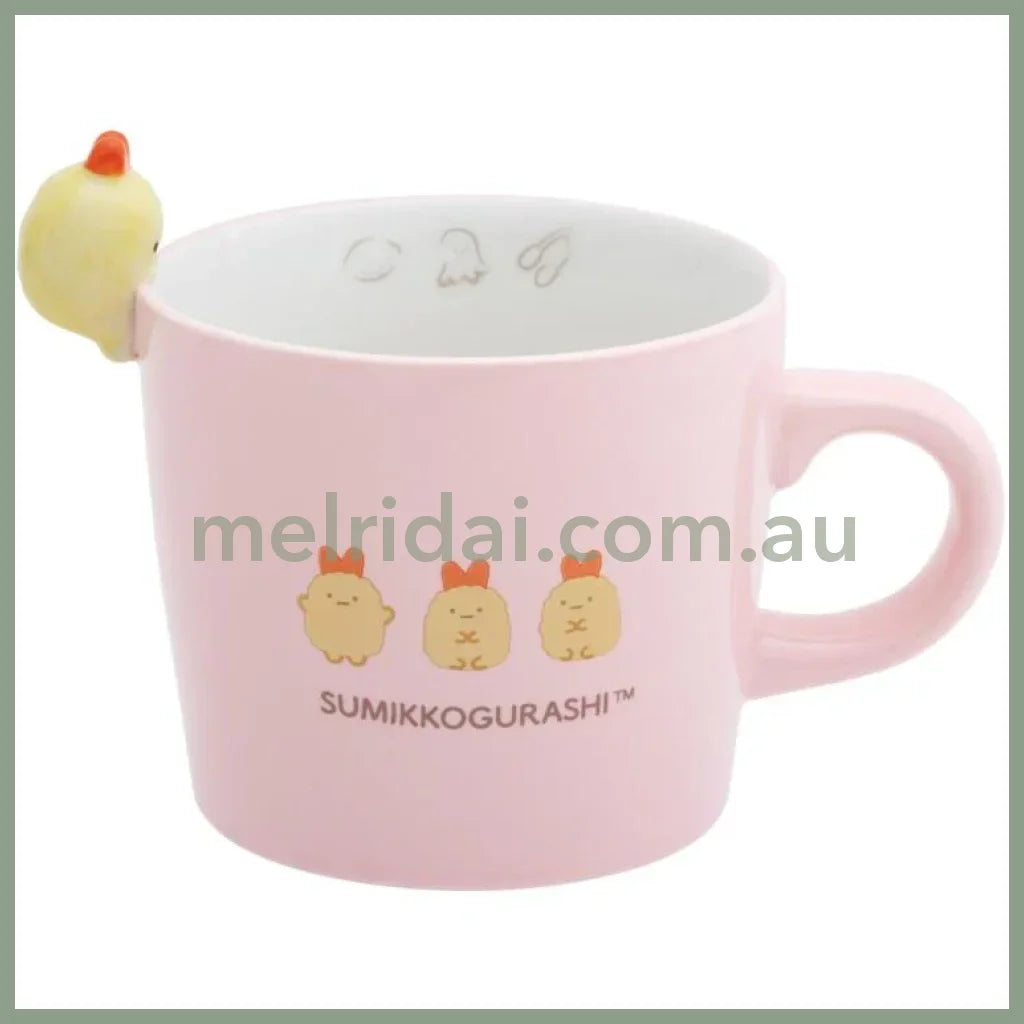 SAN X | Sumikko Gurashi Ebifurai no Shippo Mug with Mascot Nokkari Figure 120×120×105mm