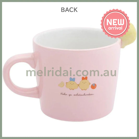 SAN X | Sumikko Gurashi Ebifurai no Shippo Mug with Mascot Nokkari Figure 120×120×105mm