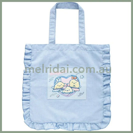 SAN-X | Sumikko Gurashi Frill Tote Bag 410×380mm (Dreaming Idol Ebiten no Shippo)