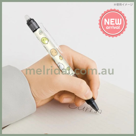 SAN X | Sumikko Gurashi FriXion Ball Knock Erasable Gel Pen 0.5mm Black 3 Piece Set