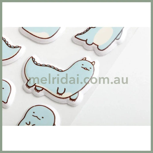 SAN-X | Sumikko Gurashi Funi Funi Fluffy Sticker Tokage 200 × 95mm (What if Sumikko Evolved?)