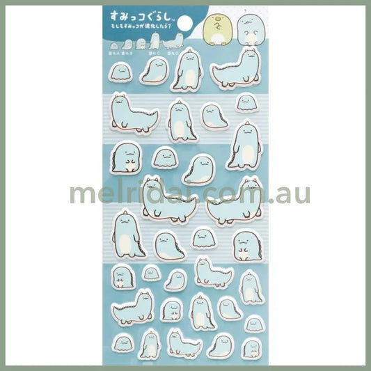 SAN-X | Sumikko Gurashi Funi Funi Fluffy Sticker Tokage 200 × 95mm (What if Sumikko Evolved?)