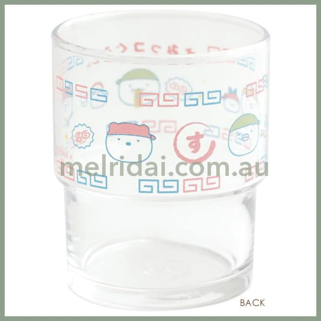 San-X | Sumikko Gurashi Glass Tumbler 80×65Φ (Sg Anytime Ramen Goods)