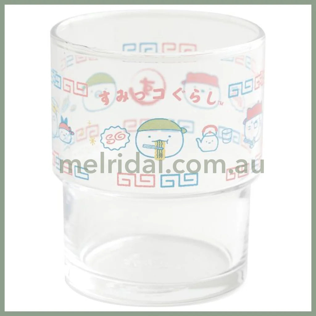 San-X | Sumikko Gurashi Glass Tumbler 80×65Φ (Sg Anytime Ramen Goods)