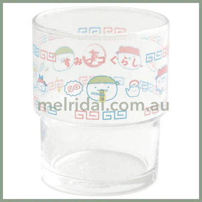 San-X | Sumikko Gurashi Glass Tumbler 80×65Φ (Sg Anytime Ramen Goods)