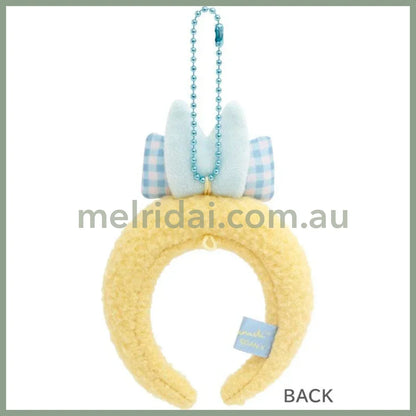 SAN-X | Sumikko Gurashi Headband Keychain Ball Chain Bag Charm - Ajifurai no Shippo 120×85×25mm (Dreaming Idol Ebiten
