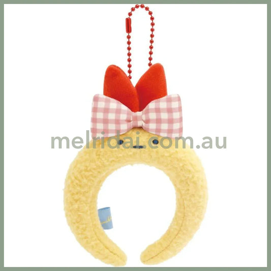 SAN-X | Sumikko Gurashi Headband Keychain Ball Chain Bag Charm - Ebifurai no Shippo 120×85×25mm (Dreaming Idol Ebiten