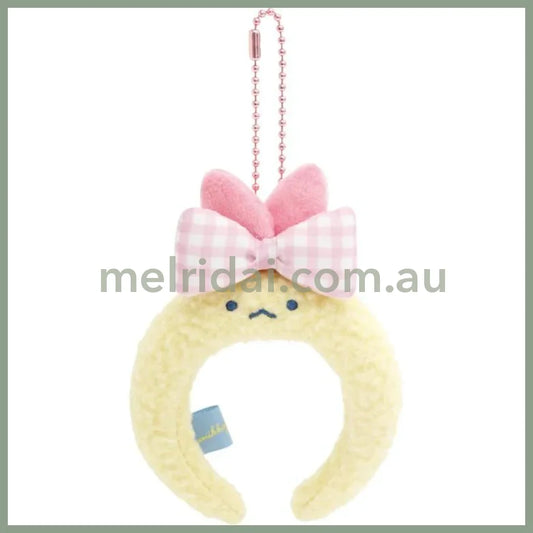 SAN-X | Sumikko Gurashi Headband Keychain Ball Chain Bag Charm - Ebiten no Shippo 120×85×25mm (Dreaming Idol Ebiten no