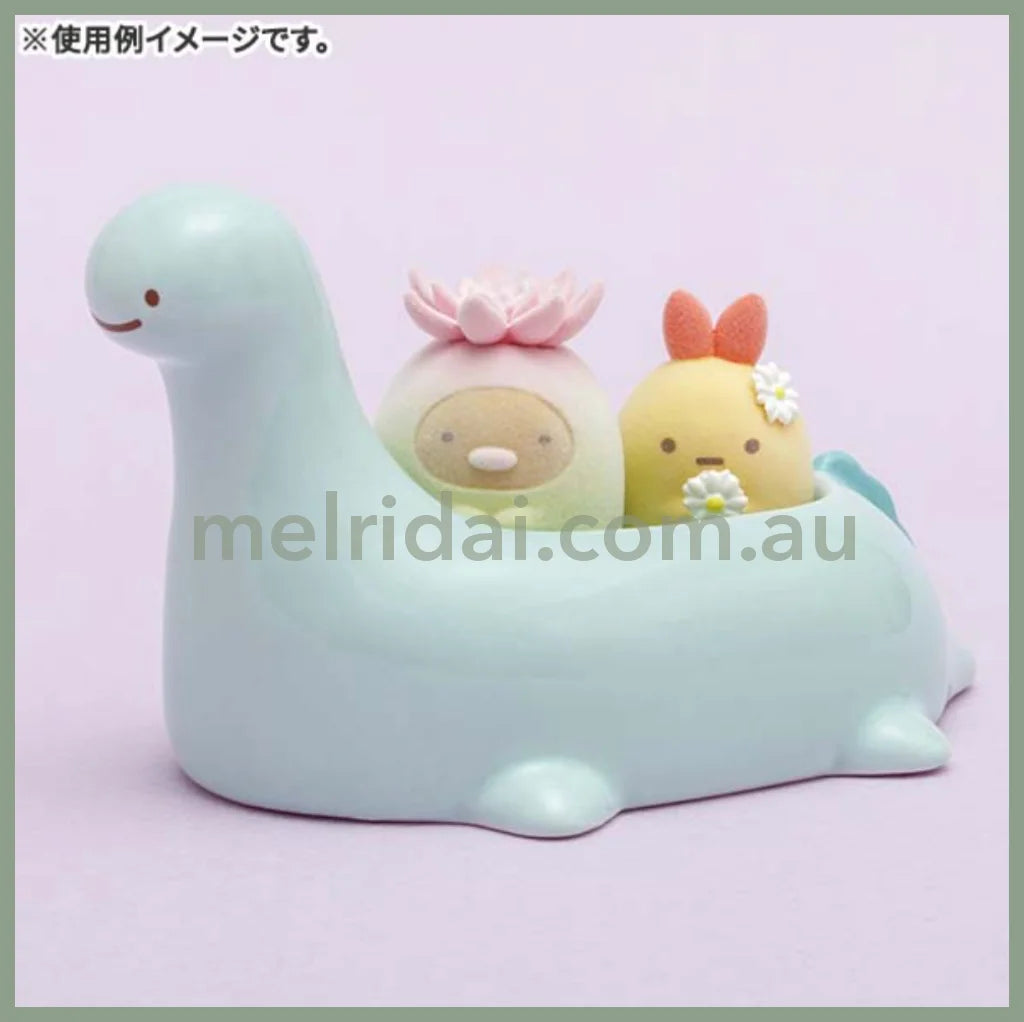 San-Xsumikko Gurashi Life With Green Container 80×135×80Mm / //