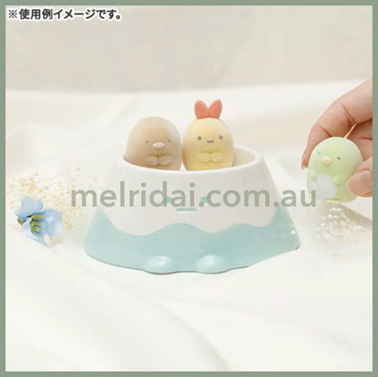 San-Xsumikko Gurashi Life With Green Container Yama 60×125×100Mm //
