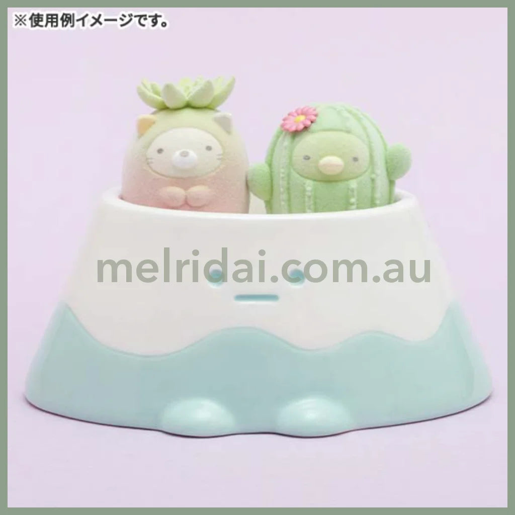 San-Xsumikko Gurashi Life With Green Container Yama 60×125×100Mm //