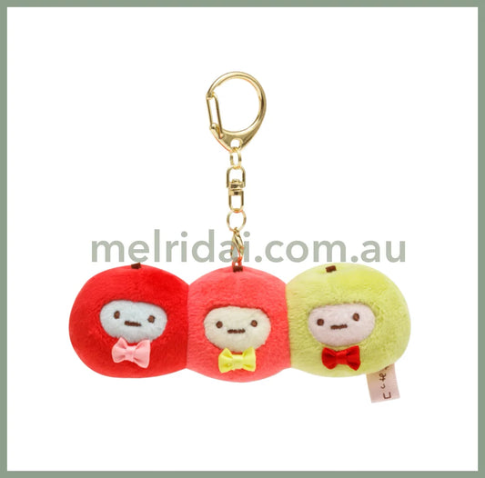 San - X | Sumikko Gurashi Mascot Holder Keychain Tapioca Limited 角落生物 三色圆子玩偶挂件/包挂/钥匙链 善光寺限定