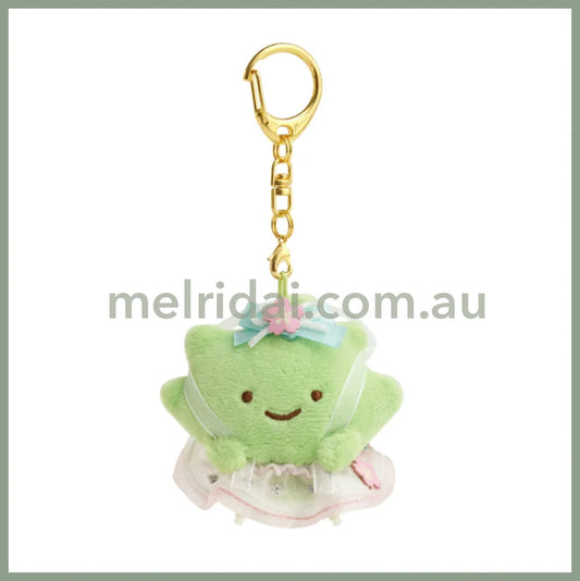 San - X | Sumikko Gurashi Mascot Holder Keychain Zassou Limited 角落生物 小草挂件/包挂/钥匙链 金阁寺限定