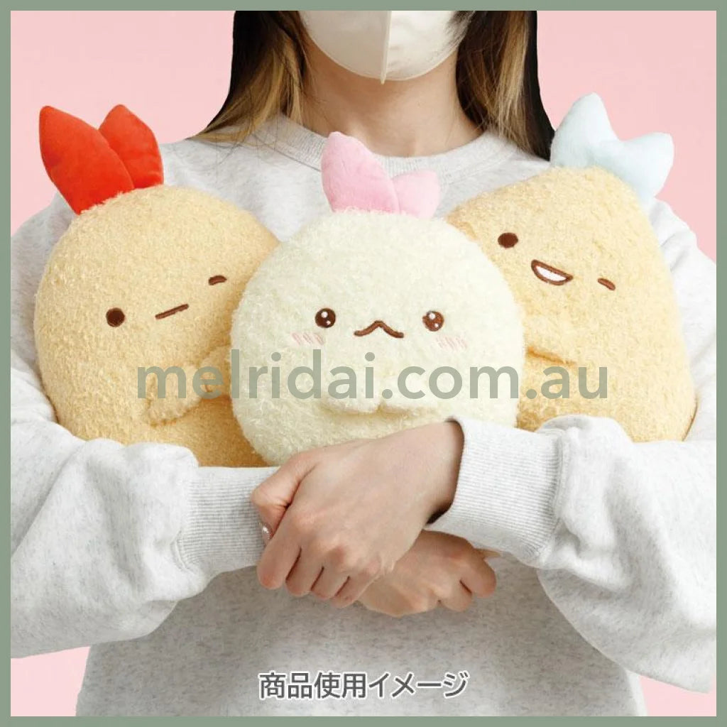 SAN-X | Sumikko Gurashi Mini Cushion Wrist Rest - Ajifurai no Shippo 250×220×65mm (Dreaming Idol Ebiten no Shippo)