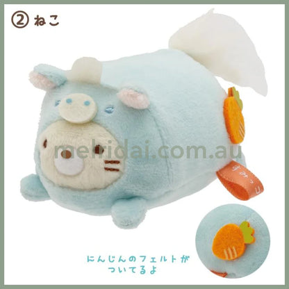 SAN-X | Sumikko Gurashi mini Tenori Plush Doll 85×70×40mm (New Year Zodiac Year of Horse) 2 Neko