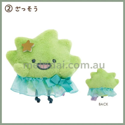 SAN X | Sumikko Gurashi mini Tenori Plush Doll Set 60×60×45mm (Penguin Lagoon) 2 Zassou