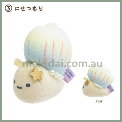 SAN X | Sumikko Gurashi mini Tenori Plush Doll Set 60×60×45mm (Penguin Lagoon) 3 Nisetsumuri