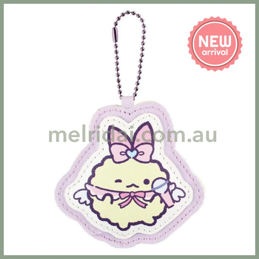 SAN-X | Sumikko Gurashi Name Holder Mascot Keychain 0.5 x 7.8 x 7.9cm (Ebiten No Shippo)