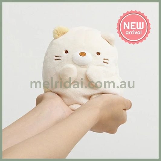 SAN-X | Sumikko Gurashi Neko Cat Plush Doll Mochi Mochi Squishy Plush 135×100×105mm (Sumikko’s Favorite)