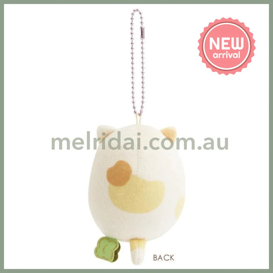 SAN-X | Sumikko Gurashi Neko Keychain Plush Bag Charm Mascot 85×85×60mm (Always Together)