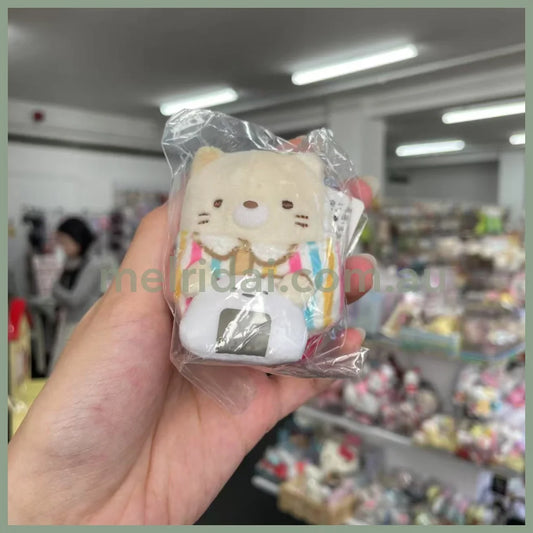SAN-X｜Sumikko Gurashi Neko mini Tenori Plush Toy 60×40×40mm (Exhibition Limited Edition)