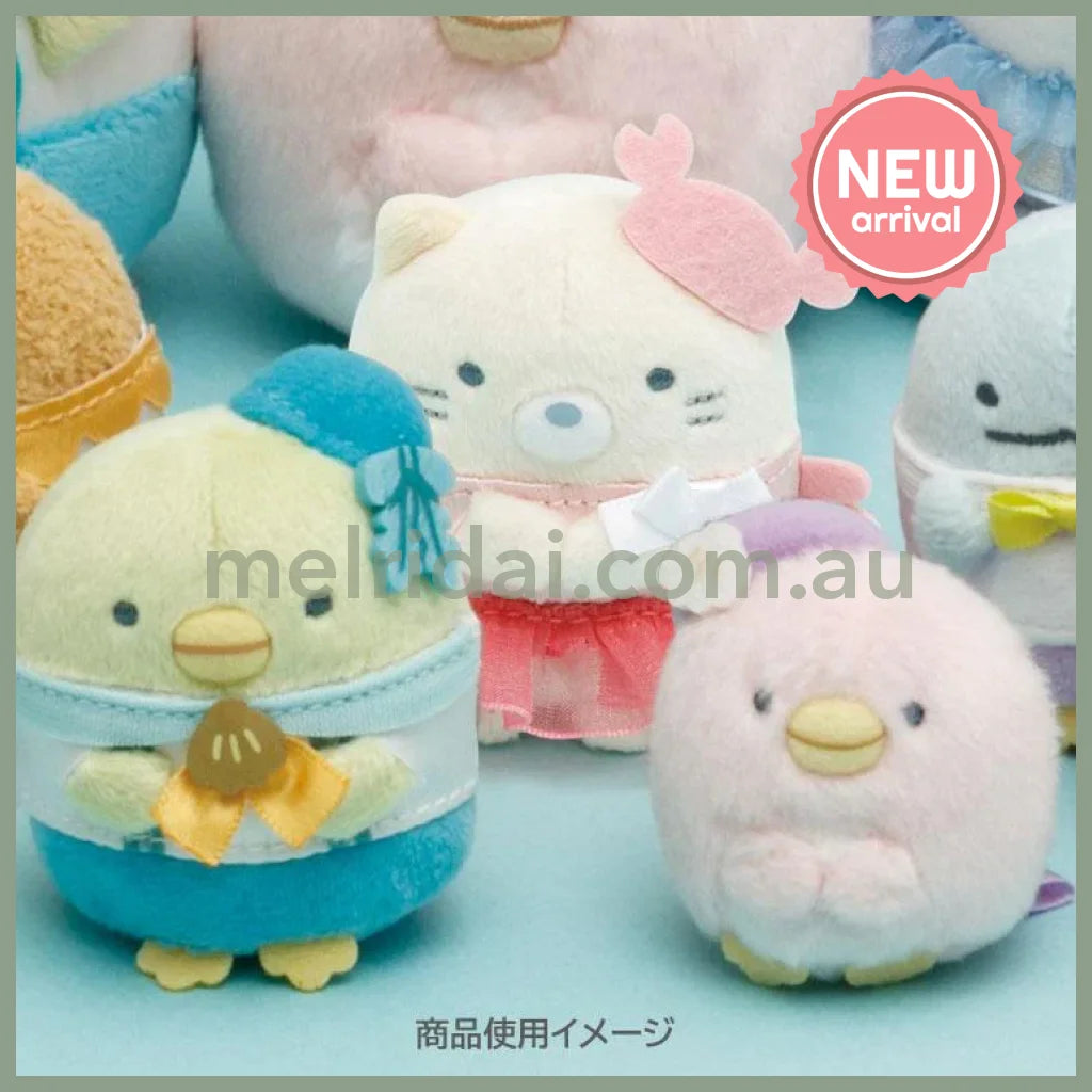 SAN X | Sumikko Gurashi Neko Tenori Plush Doll 65×45×40mm (Penguin Lagoon)