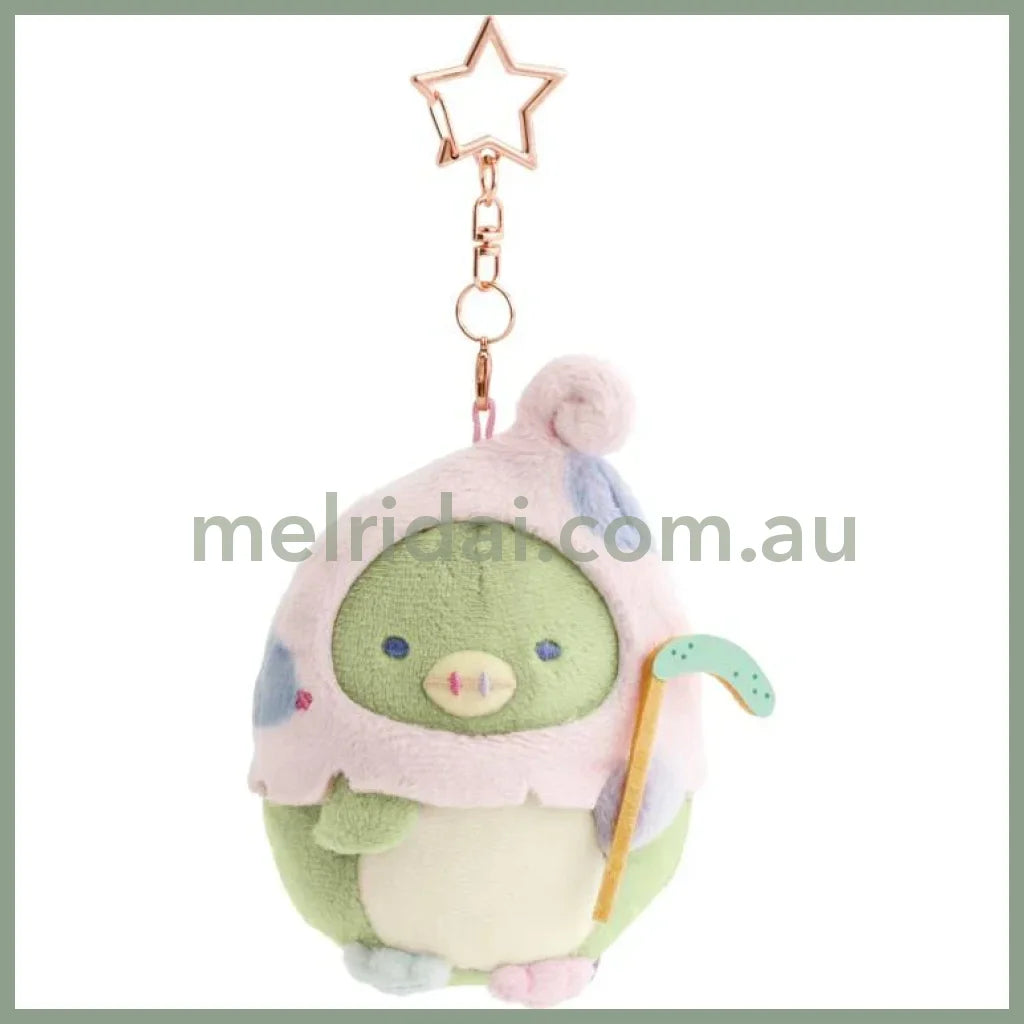 SAN-X | Sumikko Gurashi Penguin? Burasage Mascot Strap Keychain Bag Charm 75×65×60mm (Spooky Halloween)