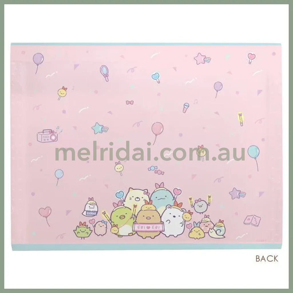 San-X | Sumikko Gurashi Plastic Document File A4 With 6 Pockets (Angel Ebiten Idol)