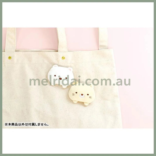 San-X | Sumikko Gurashi Plush Badge 50×65×20Mm //
