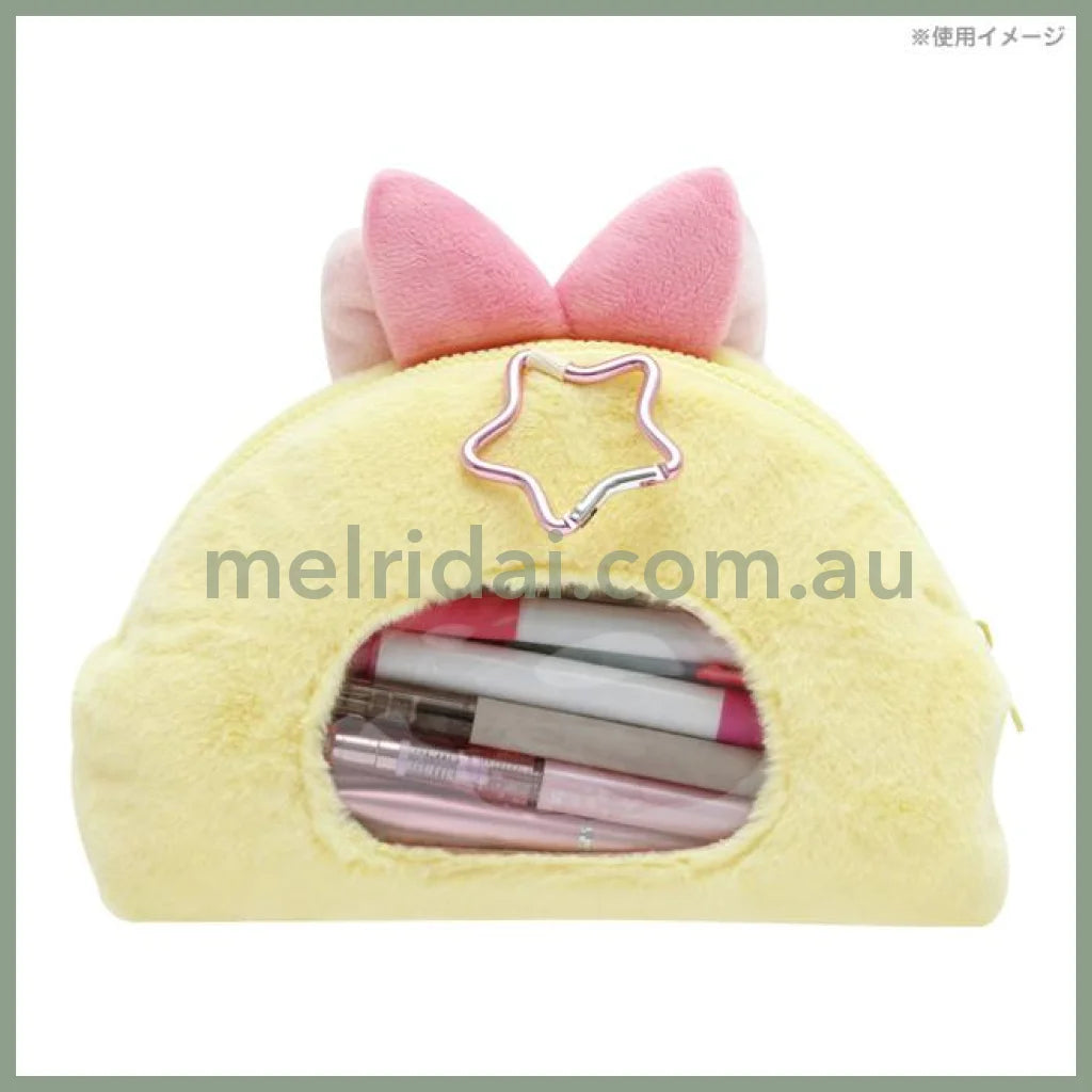 SAN-X | Sumikko Gurashi Plush Pen Pouch with Window 120×185×55mm (Dreaming Idol Ebiten no Shippo)