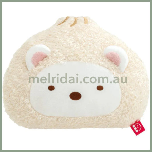 San-X | Sumikko Gurashi Plush Toy Shirokuma Nikuman 160×1210×70Mm (Waku Waku Tapioca Convenience
