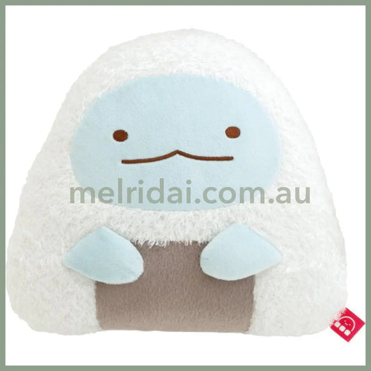 San-X | Sumikko Gurashi Plush Toy Tokage Onigiri 190×190×70Mm (Waku Waku Tapioca Convenience Store)