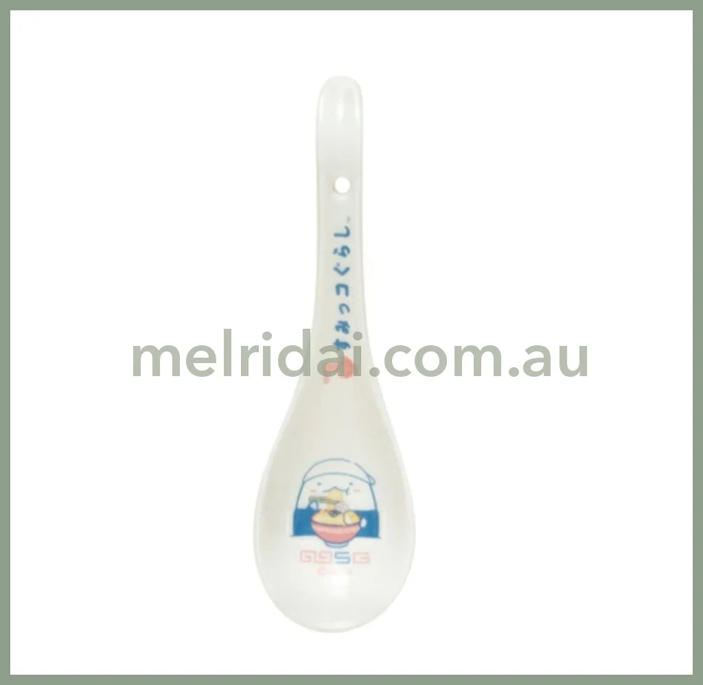 San-X | Sumikko Gurashi Pottery Spoon 175×50×35Mm (Sg Anytime Ramen Goods)