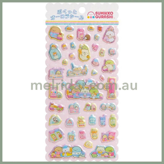 San-X | Sumikko Gurashi Pukutto Aurora Stickers 200Mm X 95Mm (Waku Waku Tapioca Convenience Store)