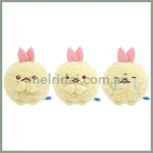 SAN-X | Sumikko Gurashi Set mini Tenori Plush Doll- Ebiten no Shippo 45×50×45mm * 3 Pieces (Dreaming Idol Ebiten no