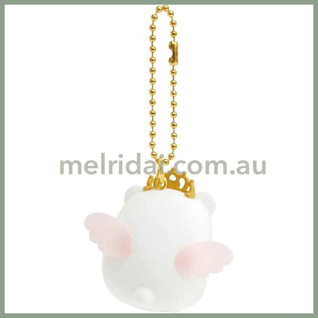 San-X | Sumikko Gurashi Shirokuma Keychain Petit Collection 40Mm X 45Mm 35Mm (Descending Angelic