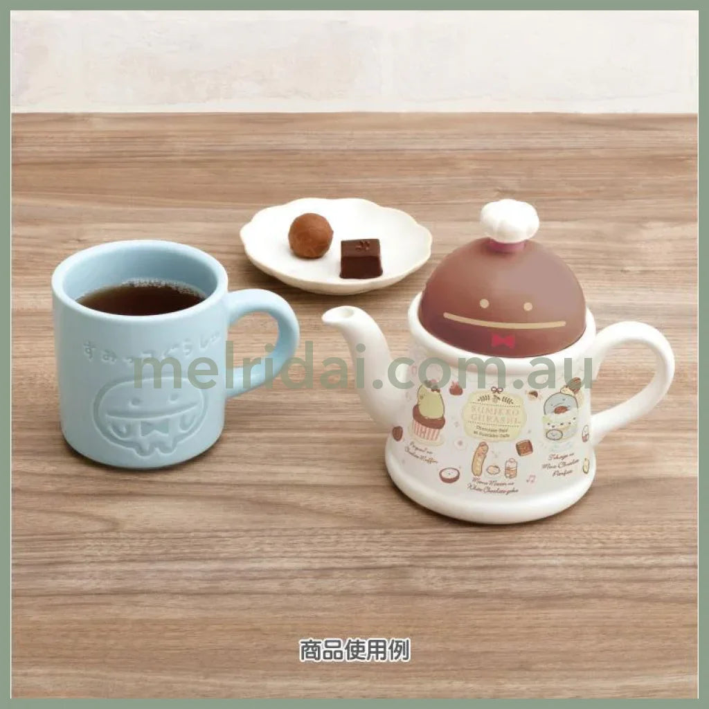 SAN-X | Sumikko Gurashi Teapot 140 × Ø100 mm (Chocolate Fair at Sumikko Cafe)