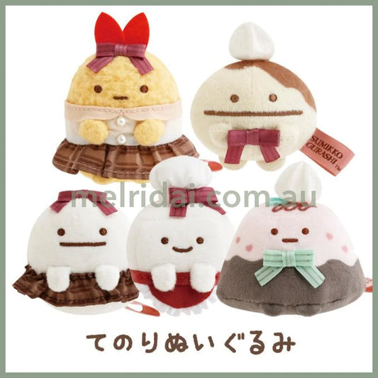 SAN-X | Sumikko Gurashi Tenori Plush Toy 60×55×45mm (Chocolate Fair at Sumikko Cafe)