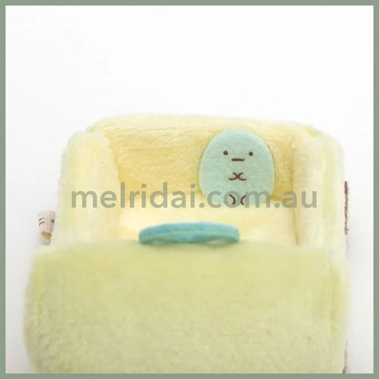SAN-X | Sumikko Gurashi Tenori Plush Toy Penguin Car 40×60×95mm