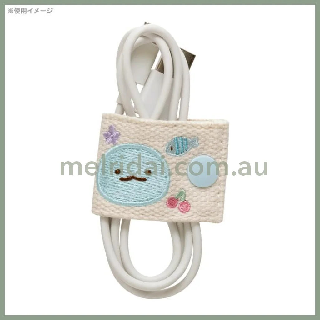 SAN-X | Sumikko Gurashi Tokage Cord Holder Embroidered 40×105mm