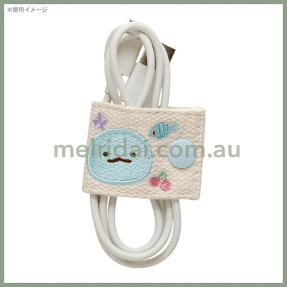 SAN-X | Sumikko Gurashi Tokage Cord Holder Embroidered 40×105mm