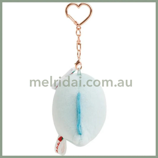 San-X | Sumikko Gurashi Tokage Lizard Plush Keychain 60×50×50Mm (Sakuma Strawberry Milk Candy)