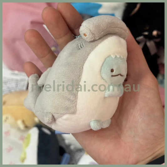 SAN-X | Sumikko Gurashi Tokage Mascot Holder Ball Chain Keychain Bag Charm Plush (Aquarium Limited)