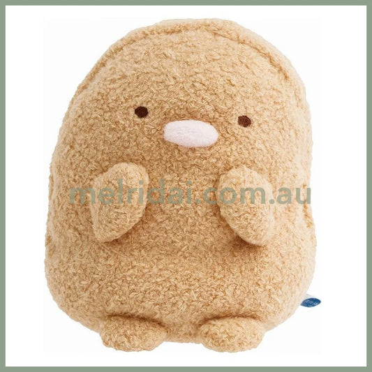 SAN-X | Sumikko Gurashi Tonkatsu Fried Pork Plush Doll Mochi Mochi Squishy Plush 135×100×105mm (Sumikko’s Favorite)