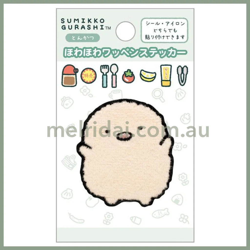 SAN-X | Sumikko Gurashi Tonkatsu Howahowa Patch Sticker 97×57mm