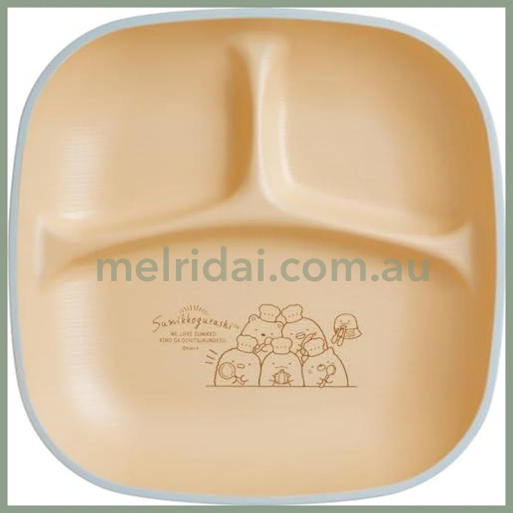 San-X | Sumikko Gurashi Wood Pattern Square Plate 235 X 30Mm