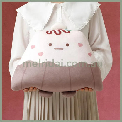 SAN-X | Sumikko Gurashi Yama Canele Super Soft Plush Doll Cushion 270×450×170mm (Chocolate Fair at Sumikko Cafe)