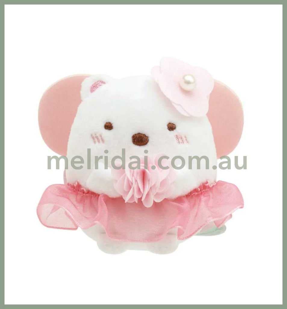 San-Xsumikko Gurashi Zassou And Yoseis Flower Garden Plush Shirokuma