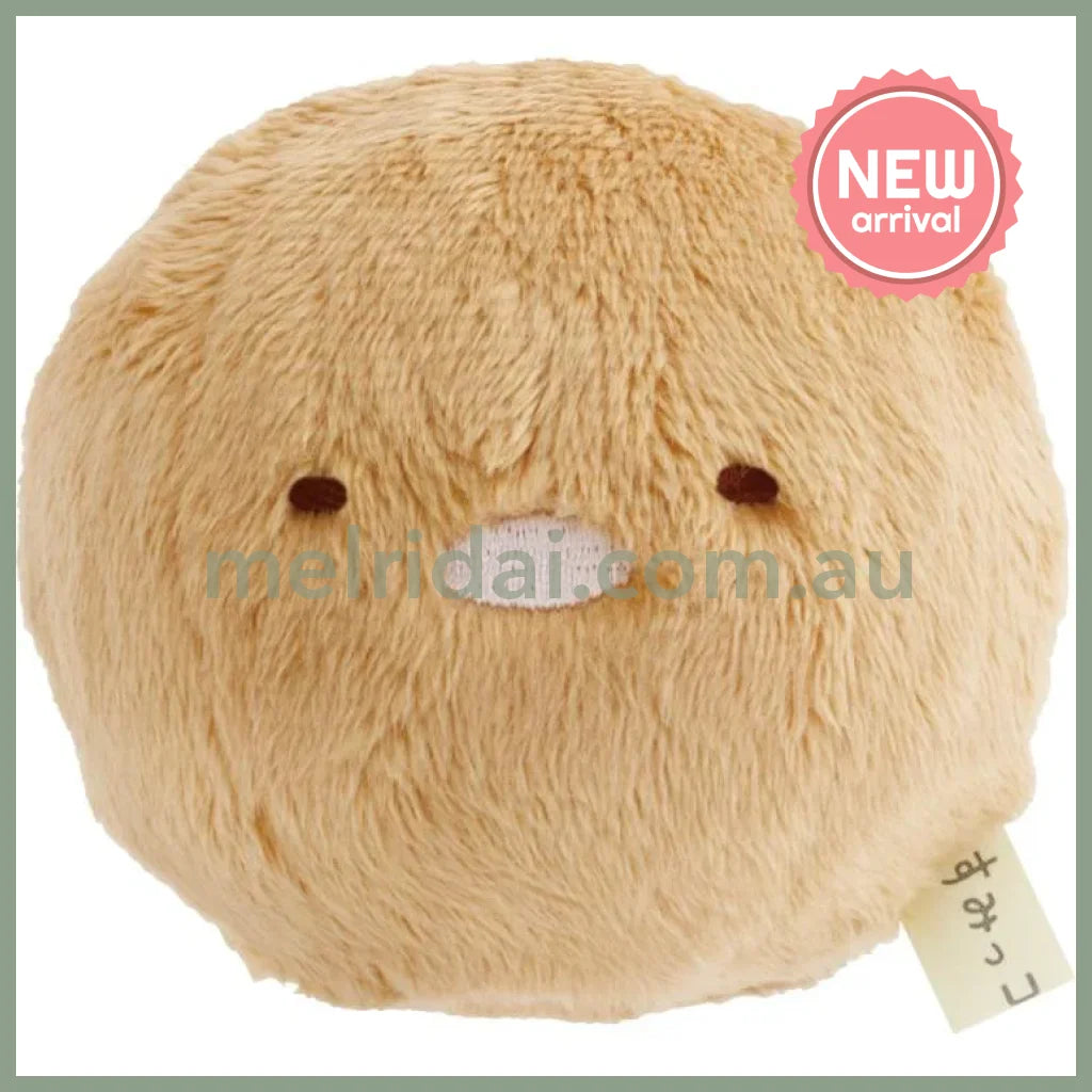 SAN X | Tonkatsu Squish Round Plush Doll Face 65×65×65mm