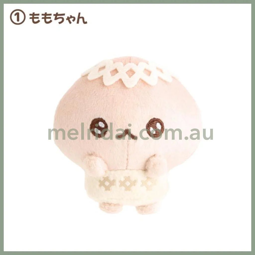 SAN-X | Uso Tantei Tomant Freshly Picked Tenori Plush Mini Plush Doll 70x70x45mm (Green) 1